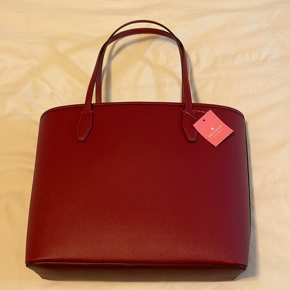 NWT Kate Spade Lori tote - beautiful red color!